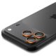 4. Spigen Optik Pro Kameralinsenglas für iPhone 16 Pro / Max / 17 Pro / Max – Orange