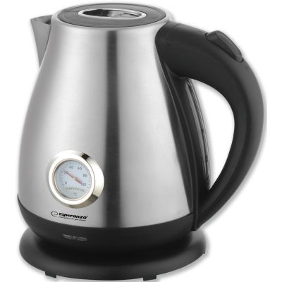 10. ESPERANZA Wasserkocher THAMES 1,7 L Mattsilber EKK029