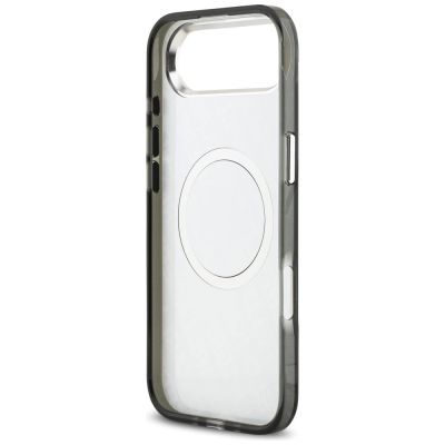 7. Karl Lagerfeld IML Choupette Head Logo MagSafe iPhone Air Hülle - Schwarz