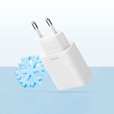 4. CUKTECH 20W Typ-C Ladegerät EU-Stecker Weiß