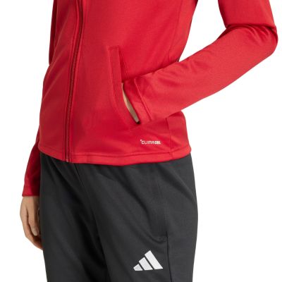 5. Damen-Trainingsjacke adidas Entrada 26 Track rot JZ6601