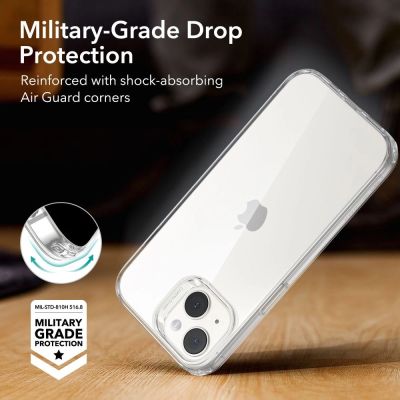 6. ESR Project Zero Hülle für iPhone 15 – transparent