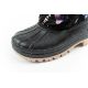 6. Lee Cooper Winterstiefel Kinder isolierte Schneestiefel für Mädchen Schwarz