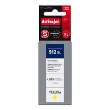 Activejet AH-912YRX Tintenpatrone (ersetzt HP 912XL 3YL83AE; Premium; 990 Seiten; 12 ml, gelb)