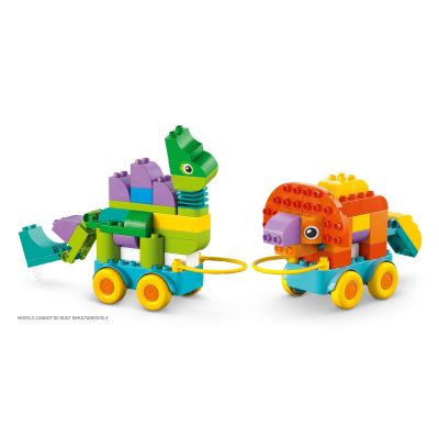 4. LEGO DUPLO 10451 3-in-1 Dinosaurier auf Rädern