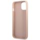 7. Guess GUHCP13MPSATPP iPhone 13 6.1 "rosa / rosa Hardcase SaffianoTriangle Logo Cardslot