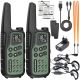 12. Baofeng BF-T25E Walkie-Talkie, grün, 2 Stück