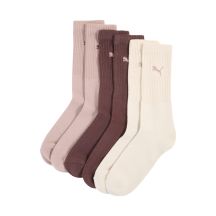 Puma Crew Socken, 3 Paar, Braun, Rosa, Beige, 880355 39