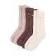 Puma Crew Socken, 3 Paar, Braun, Rosa, Beige, 880355 39