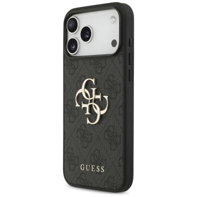 2. Guess 4G Big Logo Case für iPhone 17 Pro Max - Schwarz