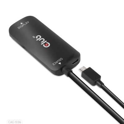 7. CLUB3D CAC-1336 Kabeladapter 1m HDMI + USB Typ-C Schwarz