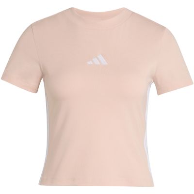 2. adidas Essentials 3-Streifen Slim Baby T-Shirt, Pastellrosa KD2343