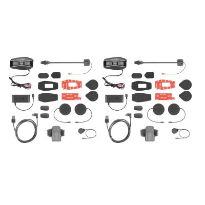 5. INTERPHONE U-COM 16 Motorrad-Intercom, Set für 2 Helme