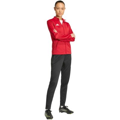 6. Damen-Trainingsjacke adidas Entrada 26 Track rot JZ6601