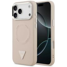 Guess Triangle Logo MagSafe Hülle für iPhone 18 Pro Max / 17 Pro Max – Rosa