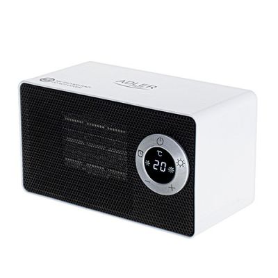 Keramik-Heizlüfter mit LCD-Display von Adler