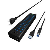 Icy Box 13-Port USB 3.0 Hub mit USB-Ladeanschluss (IB-AC6113)