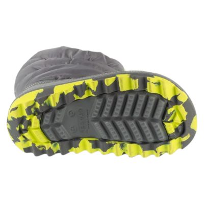 4. Crocs Classic Neo Puff Boot Kinder 207275-0DA Grau 29/30