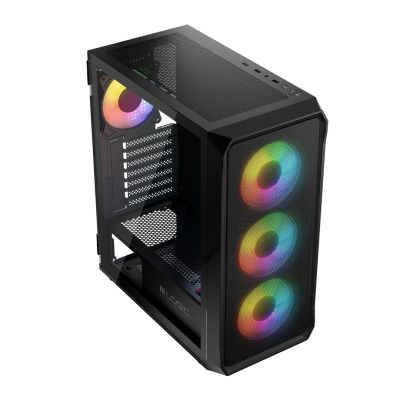 21. LOGIC LOGIC PORTOS ARGB MIDI USB 3.0 SCHWARZES GEHÄUSE
