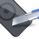 11. 3mk Satin Armor MagCase Hülle mit MagSafe für iPhone 15 – transparent mit schwarzem Rahmen