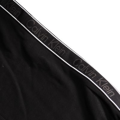 3. Calvin Klein Fleece-Jogginghose mit Logo-Tape, Schwarz - LZ04LE291G-UB1