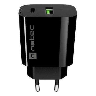 10. NATEC RIBERA WANDLADEGERÄT 1x USB-A + 1x USB-