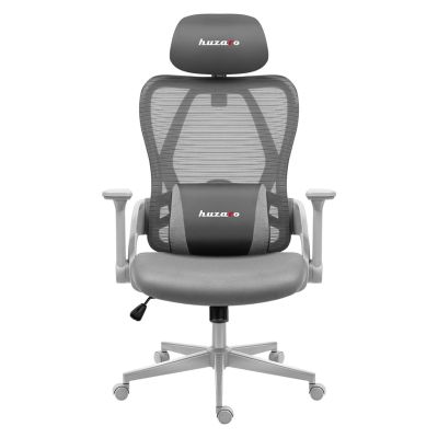 4. Huzaro Combat 2.7 Grauer Gaming-Stuhl
