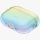 3. Uniq Iridescia Hängehülle für AirPods Pro 3 – Transparent, mehrfarbig