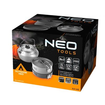 7. NEO Tools 63-145 Camping-/Touristenkochgeschirr