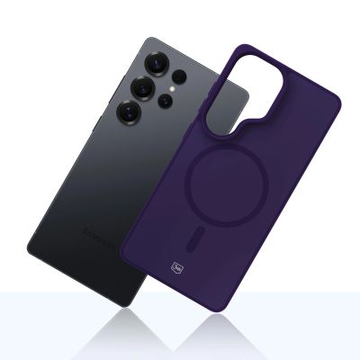 5. 3mk Smoke MagCase für Samsung Galaxy S25 Ultra - Lila-Transparent
