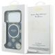 8. Guess IML Peony Dot MagSafe Hülle für iPhone 17 Pro - Blau