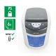 5. Leitz IQ OptiMax Home Office 225 Aktenvernichter, 15 l, P5, 6 Blatt, automatischer Start/Stopp, Rücklauffunktion, drehbarer Auffangbehälter – 33 % mehr Aktenkapazität