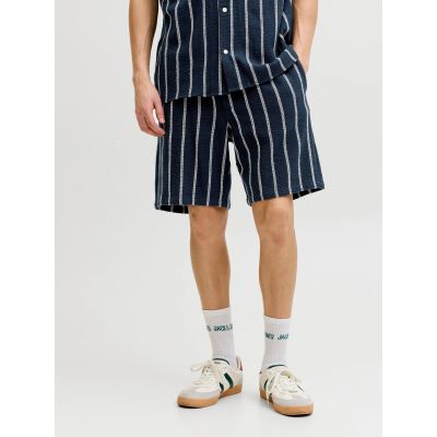 2. Jack&Jones Herren-Streifenshorts JPSTJAIDEN COBA STRIPE JOG SHORTS REG SN 12274413 SKY CAPTAIN/STRIPES
