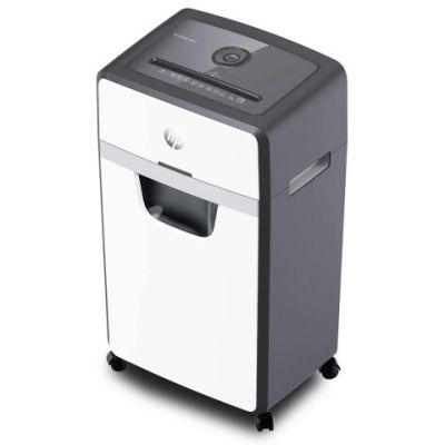 HP ONESHRED 24CC Aktenvernichter, zerkleinert, P-4, 24 Blatt, 30 l, hellgrau, HPN280724CCON-14.
