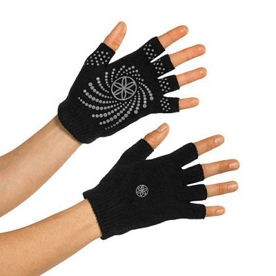 4. Gaiam Fingerlose Anti-Rutsch-Handschuhe 54029