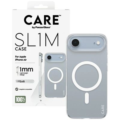 4. CARE by PanzerGlass SL1M MagSafe Hülle für iPhone Air - Transparent