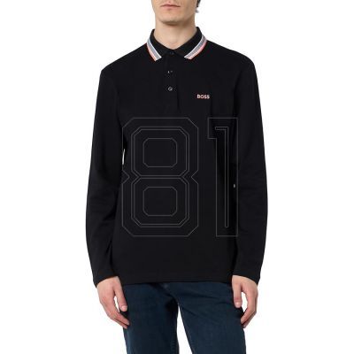 Langarm-Poloshirt Boss Pleats M 50506191-002