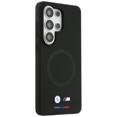4. BMW M Silikon MagSafe Hülle für Samsung Galaxy S26 Ultra - Schwarz