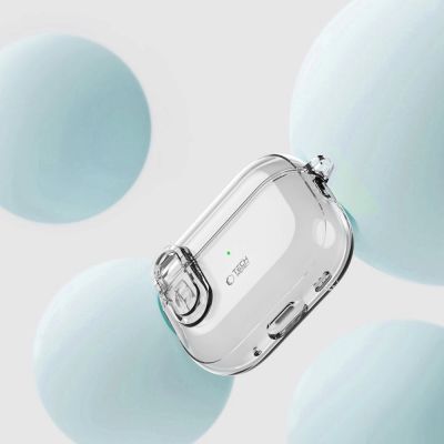 8. Tech-Protect Slim Hook-Hülle für AirPods 1/2 – transparent