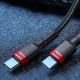 11. Baseus CATKLF-ALG1 USB-C – USB-C PD QC-Kabel 100 W 5 A 2 m – grau