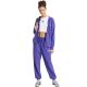 6. adidas Essentials Linear French Terry Damenhose mit Bündchen, Lila KF8363
