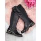 5. Rieker W Z9591-00 schwarze Lederstiefel 