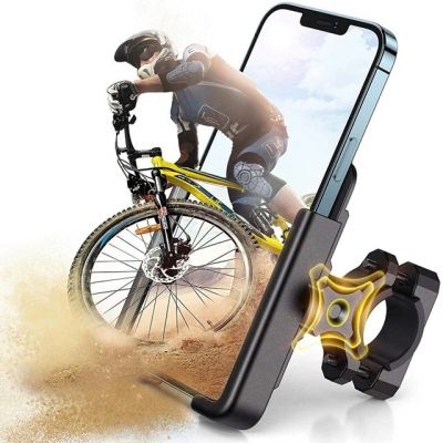5. Wozinsky Metall-Fahrrad- und Roller-Handyhalterung, schwarz (WBHBK3)