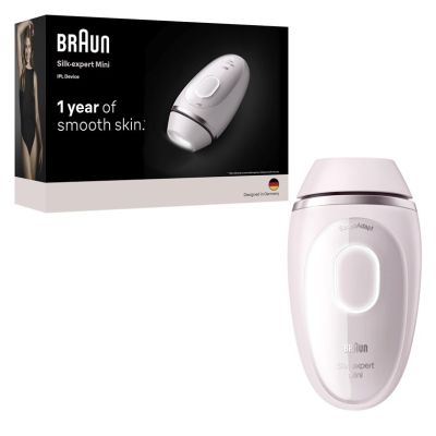 8. Braun Silk-expert PL1000 IPL-Haarentferner, Pink, Weiß