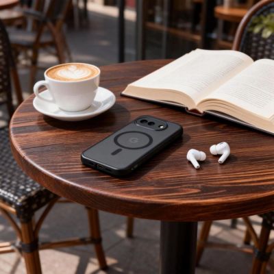 6. Tech-Protect Magmat MagSafe Hülle für Google Pixel 10A - Halbtransparent