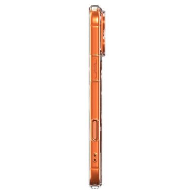 5. Spigen Thin Fit MagSafe Hülle für iPhone 17 Pro – Transparentes Orange