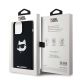 8. Karl Lagerfeld Silikon Choupette Head MagSafe Hülle für iPhone 15 Pro Max – Schwarz