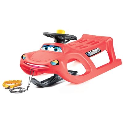 7. Kunststoffschlitten CAR DRIVE CONTROL, rot