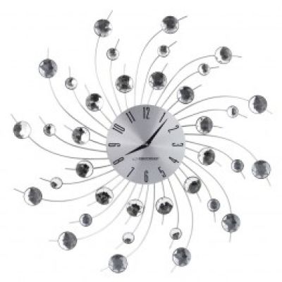 Esperanza Geneva EHC004 Wanduhr (silber)
