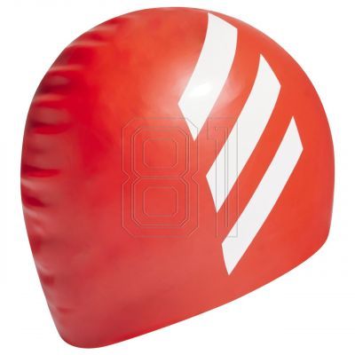 3. adidas 3-Streifen Silikon Jr HE5081 Badekappe